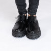 Pantofi Arabella Black din piele naturala neagra